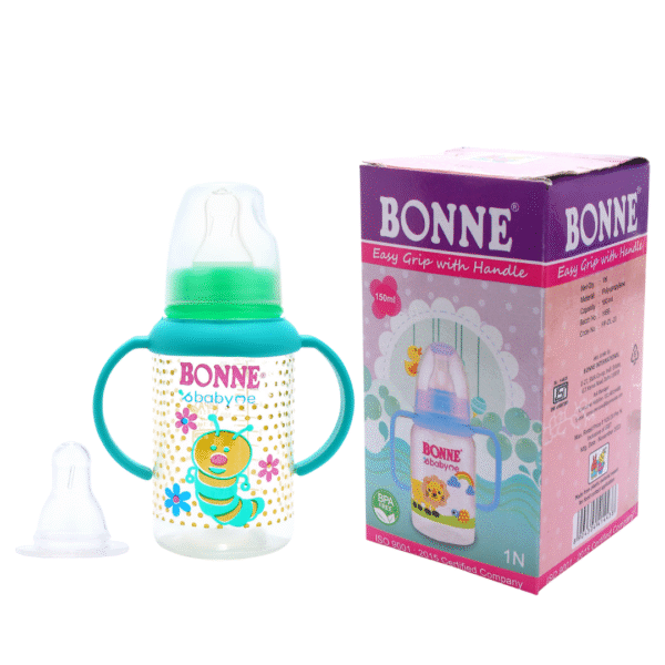 Babyme Easy Grip Feeding Bottle 150 ML Pack of 3 - Image 8