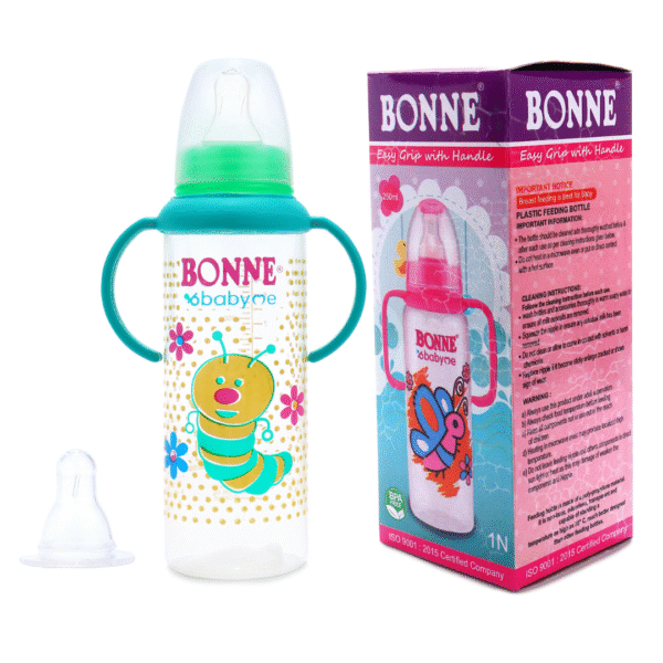 Babyme Easy Grip Feeding Bottle 250 ML Pack of 3 - Image 9