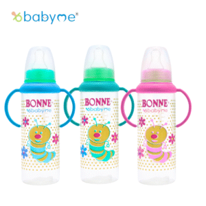 Babyme Easy Grip Feeding Bottle 250 ML Pack of 3