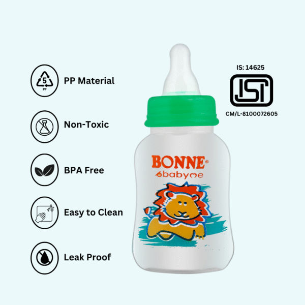 Babyme Premium Swing Feeding Bottle 150 ML Pack of 3 - Image 3
