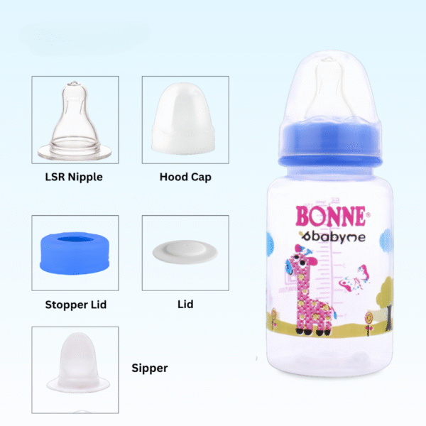 Babyme Kuzy Zoo Feeding Bottles 150 ML Pack of 15 - Image 5