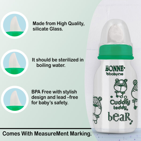 Babyme Go Borosil Glass Sipper 150 ML Pack of 2 - Image 5