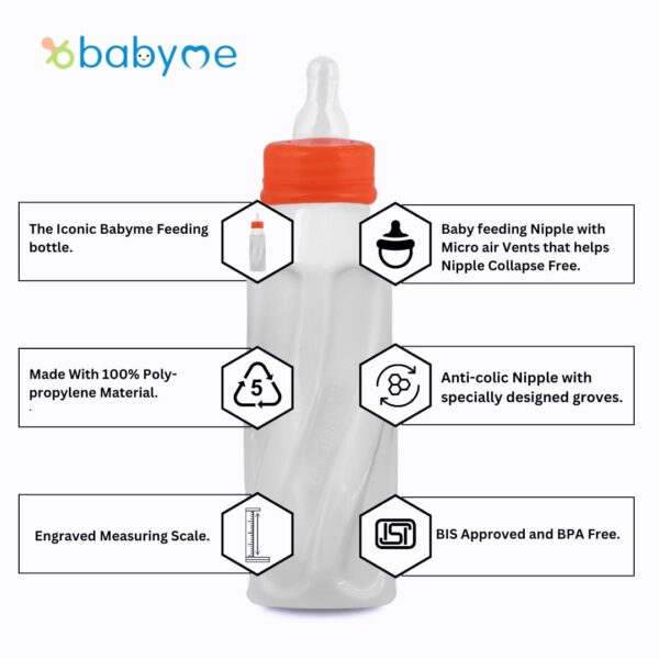 Babyme Super Poly Premium 250 ML Pack of 4 - Image 3